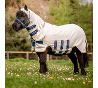 Horseware Amigo Petite Ripstop Hoody, Taille:80 cm / 4'0, Couleur:Chalk/ Navy & Rose