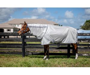 Horseware Couverture anti-mouches Amigo XL Plus couvre-cou inclus 160 cm