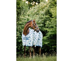 Horseware Couverture Bug Rug Amigo Maille polyester avec protection UV à 65 % 145 cm
