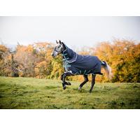 Horseware Couverture d'extérieur Amigo® Bravo 12 Plus (Moyen 250g) Couvre-cou détachable inclus 140 cm