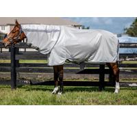 Horseware Ireland Amigo Bâche anti-mouches intégrée Argenté et gris titane 69
