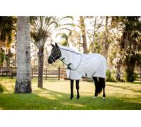 Horseware Ireland Amigo Summer Sheet Plus, Navy Check/Titanium Grey and Silver - 140 cm