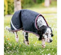 Horseware Ireland Hundemantel Amigo Dog Ripstop Hundedecke Navy HW Print/Burgundy & White S