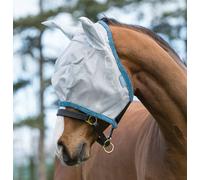 Horseware Ireland Masque Anti-Mouches Amigo FlyMask argent/gris foncé - Pony
