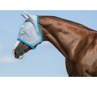 Horseware Ireland Masque Anti-Mouches Amigo FlyMask baby blue/electric - Small Pony