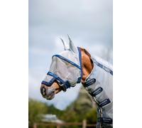 Horseware Ireland Masque Anti-Mouches Rambo Plus argent/bleu marine - Poney