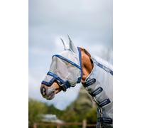 Horseware Ireland Masque Anti-Mouches Rambo Plus argent/bleu marine - SmalPony