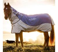 Horseware Ireland Outdoordecke 0g + 100g Liner Rambo® Autumn Series Weidedecke Navy/Grey 165