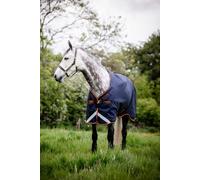 Horseware Ireland Rambo Original Turnout 100g bleu marine/orange - 130 cm