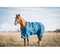Horseware Ireland Rhino Turnout 100g Navy/Grey, Aqua & Grey - 140 cm