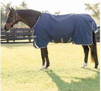 Horseware Ireland Rhino Turnout 100g Navy/Titanium Gray & Classic Blue - 155 cm