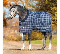 Horseware Ireland Stalldecke 250g Rhino Original Medium VL Winterdecke Navy Check/Indigo 145 cm