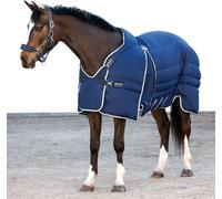 Horseware Ireland Stalldecke 400g Rambo Optimo Stable Rug Navy/Beige/Babyblue 130 (6'0)