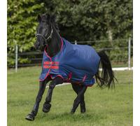 Horseware Mio Turnout Lite 0g - Bleu foncé & Rouge