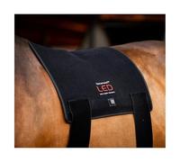 Horseware Tapis de selle thérapeutique LED à lumière rouge pour cheval Noir Full néoprène