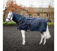 Horseware Rambo Mack dans un sac couverture imperméable 0g - Marine/Bourgogne