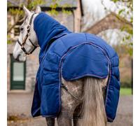 Horseware Rambo Optimo Stable PLUS 200g, Taille:130 cm / 6'0, Couleur:Navy/ Burgundy Teal Navy