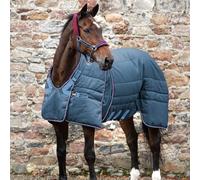 Horseware Rambo Optimo Stable Rug 200g - Marine/Bourgogne