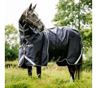 Horseware Rambo Optimo Turnout Plus 0g, Taille:130 cm / 6'0, Couleur:Navy/Thunderstorm Grey/Silver