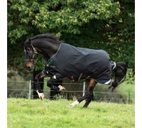 Horseware Rambo Original with Leg Arches Turnout Medium 200g - Black/Green, 125
