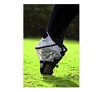 Horseware Rambo Plus Untreated Fly Mask Pony Silver Navy