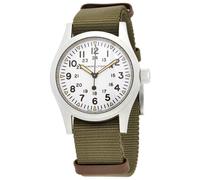HORSMontre Hamilton Khaki Field Blanc Cadran H69439411 pour des hommes