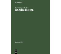 Horst Jürgen Helle Georg Simmel (Relié) Global Text