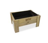 Hortalia Carré potager sur pieds en bois de pin traité 80 L - 80 x 60 x 40 cm - 200026