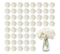 Hortensia Artificielle-VEVOR-Lot de 65-Fleurs Artificielles 250 mm-Bouquets de Fausses Fleurs Aspect Réaliste-avec Tête 152,4 mm