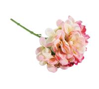 Rayher Branche Hortensia artificiel matériaux mixtes 33cm rose œillet, 55906264