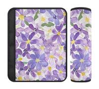 Hortensias Beauty Summer Flowers Lot de 2 housses de sangle de siège de voiture pour ceinture de sécurité coupée dans le cou pour accessoires de camion para carro
