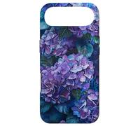 Hortensias Violets et Bleus Pretty Floral Coque pour iPhone Air