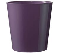 HORTICASH-Cache-pot coloris prune Dallas Orchidée - diamètre 13 cm