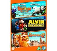 Family Animation Triple – Horton Hears a Who! / Alvin & the Chipmunks / Garfield – Coffret 3 DVD