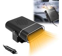 Horuili® 120W 12V Chauffage pour voiture [2 en 1 chauffage et refroidissement] - Radiateur soufflant portable pour un dégivrage et un désembuage - Pour voitures, camions, SUV