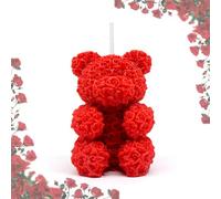 Horuili® Bougie de la Saint-Valentin, bougie parfumée en forme de bouquet, bougie parfumée en forme de bouquet, bougie cadeau pour la Saint-Valentin, la fête des mères, l'anniversaire, le mariage