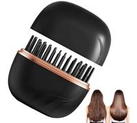 Horuili® Brosse Lisseuse Mini Sans Fil, Brosse Lissante Rechargeable Portable, Chauffage Rapide 30 Secondes, 3 Températures Réglables, Coque Anti-Brûlure, Idéale