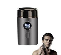 Horuili® Mini Electric Shaver, Mini rasoir électrique portable, Mini Shave Rasoir électrique portable, Rasoir électrique homme, USB Rechargeable Shaver, Rasoir lavable sur peau humide et sèche