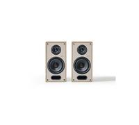Elipson Enceintes bibliothèque Horus 6B – 70 W RMS, 2 voies – Bois clair (la paire)