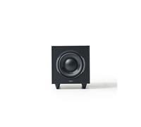 Elipson Caisson de graves Horus 8S amplifié 150 W RMS haut-parleur 20 cm Noir Carbone
