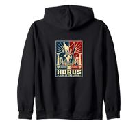 Horus Roi des Deux Terres divinité Faucon égyptien Sweat à Capuche