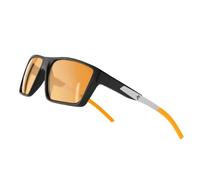 Horus X - Lunette Gaming | Lunette anti lumière bleue Homme Femme pour Ecran | Anti Fatigue & Migraine Oculaire | Lunettes Revo Amber
