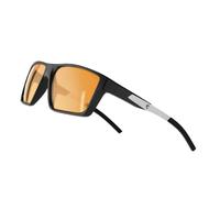 Horus X - Lunette Gaming | Lunette anti lumière bleue Homme Femme pour Ecran | Anti Fatigue & Migraine Oculaire | Lunettes Revo Amber