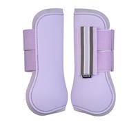 Horze Adepto Bottes de tendon avant ouvert | Shell durable avec doublure en n opr ne - Languide Lavender Purple - Pony