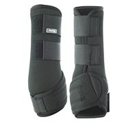 HORZE Bottes de brossage, Cuissardes pour Une sécurité maximale, 2 pièces, Blanc, Rose, Noir, Bleu, Noir, M