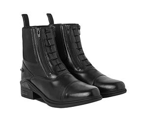 HORZE Bottes d'équitation pour femme Kingston, Bottes d'équitation Jodphur avec double fermeture éclair