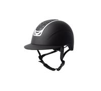 Horze Casque d'équitation pour Femme avec décorations en Cristal, CE en 1384:2023, Casque réglable