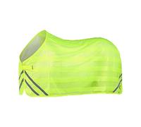 Horze Couverture en Maille Réfléchissante - Couverture de Sécurité pour Cheval avec Bandes Réfléchissantes et Fermeture à Velcro