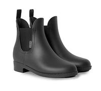 HORZE Enfant, Bottines d'équitation Bonn, en Caoutchouc, imperméable, Noir, 33