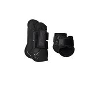 HORZE Ensemble de guêtres de Protection protège-tendons et protège-boulets Armour Airflow, Noir, F